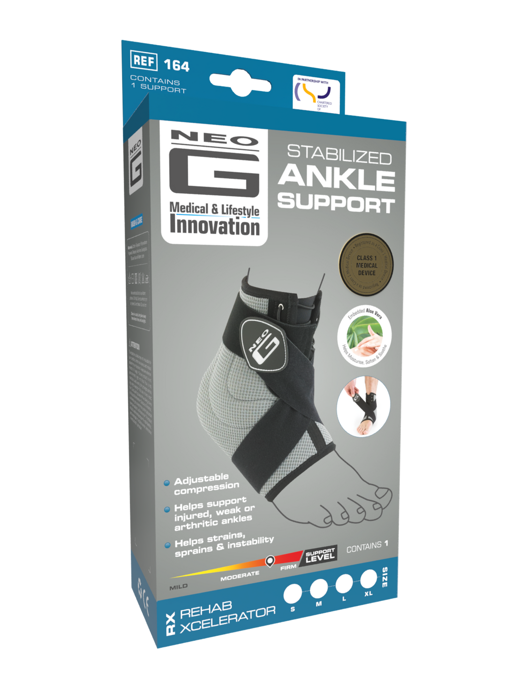 Rehab Xcelerator Stabilized Ankle Support – Neo G UK