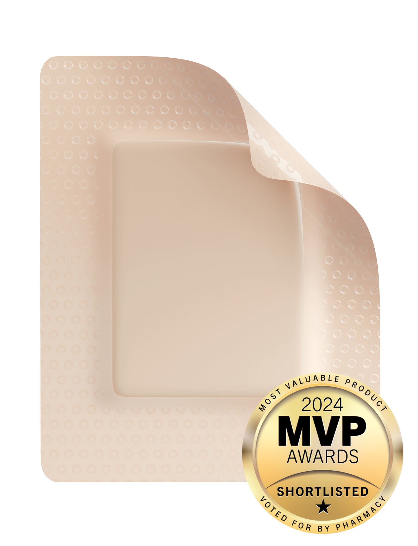 Neo G Silicone Foam Absorbent Dressing with 2024 MVP Awards Badge