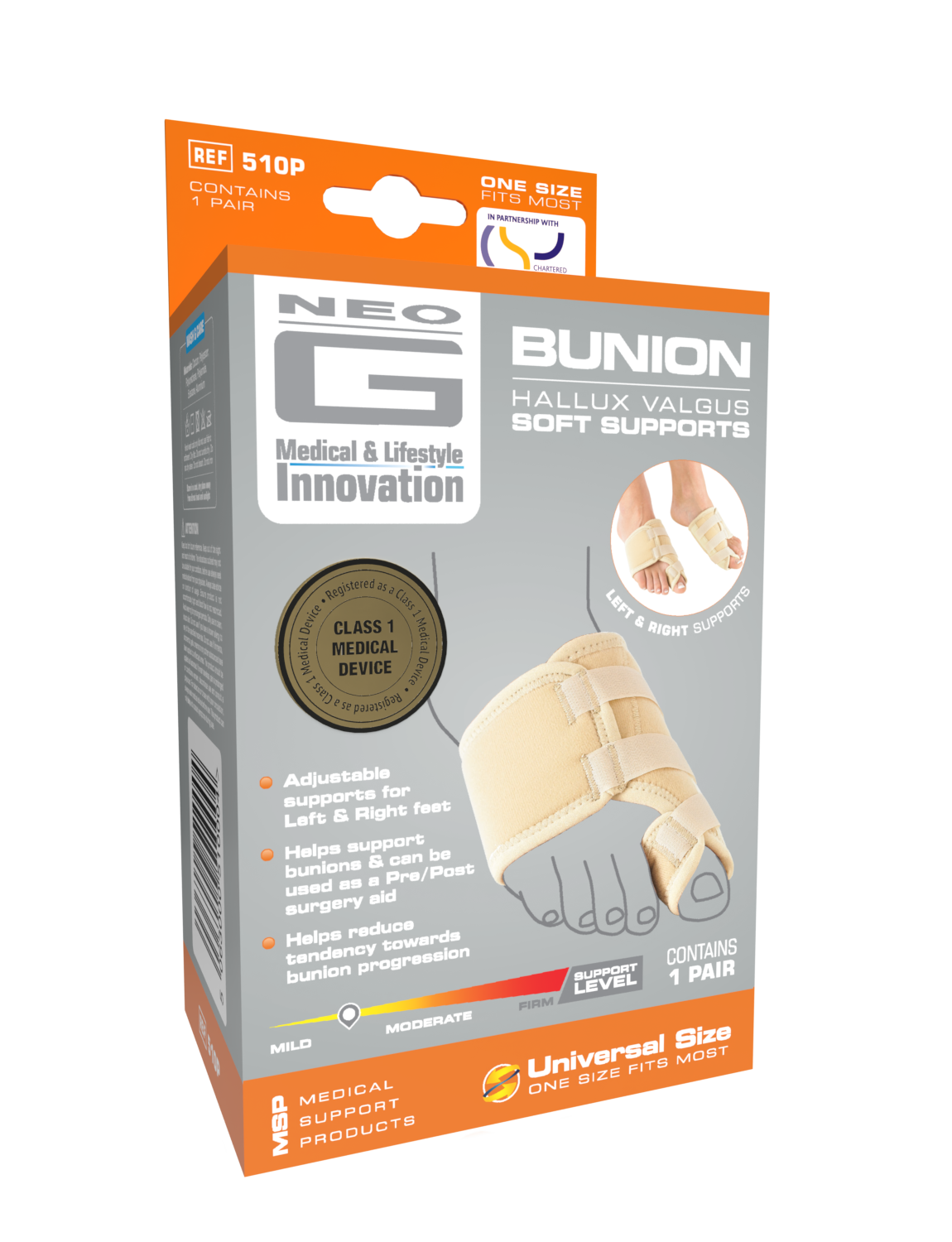 Neo G Bunion Soft Support Box