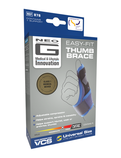 Neo G Easy-Fit Thumb Brace box