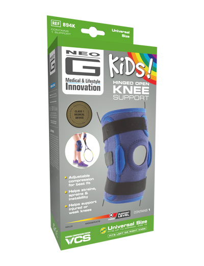 Neo G Kids Hinged Knee Support box