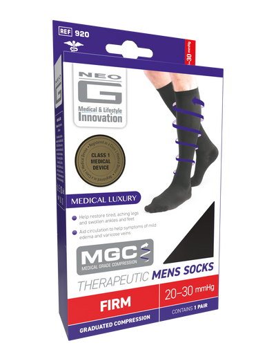 Neo G Therapeutic Mens Compression Socks box