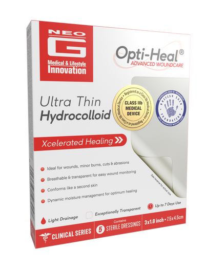 Opti-Heal Ultra Thin Hydrocolloid Box