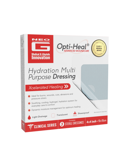 Neo G Opti-Heal Hydration Multi Purpose Dressing Box