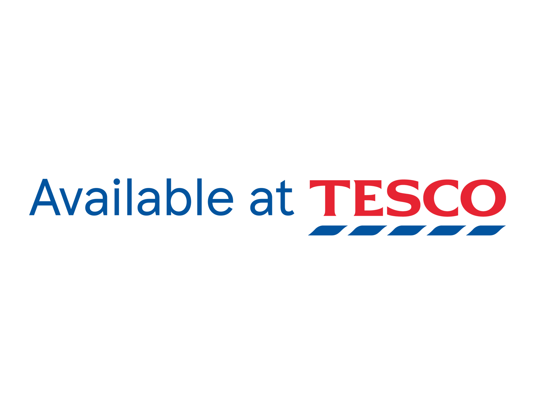 Available at Tesco logo