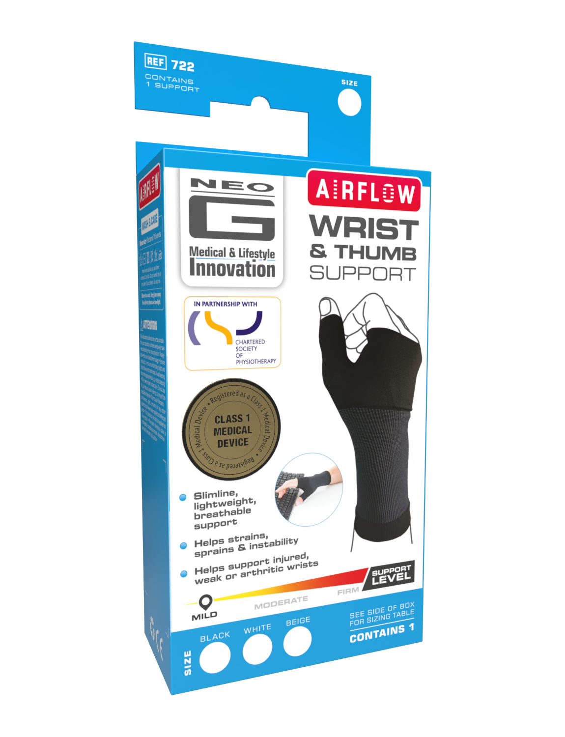 Airflow Wrist & Thumb Support