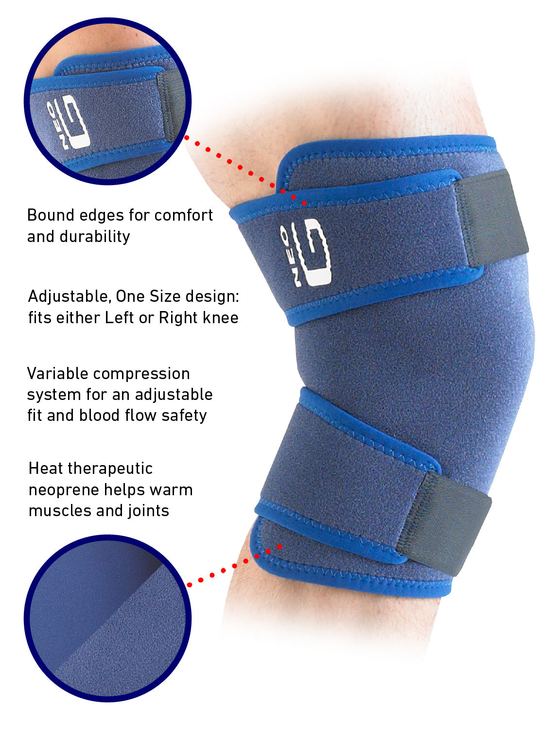 Closed Knee Support