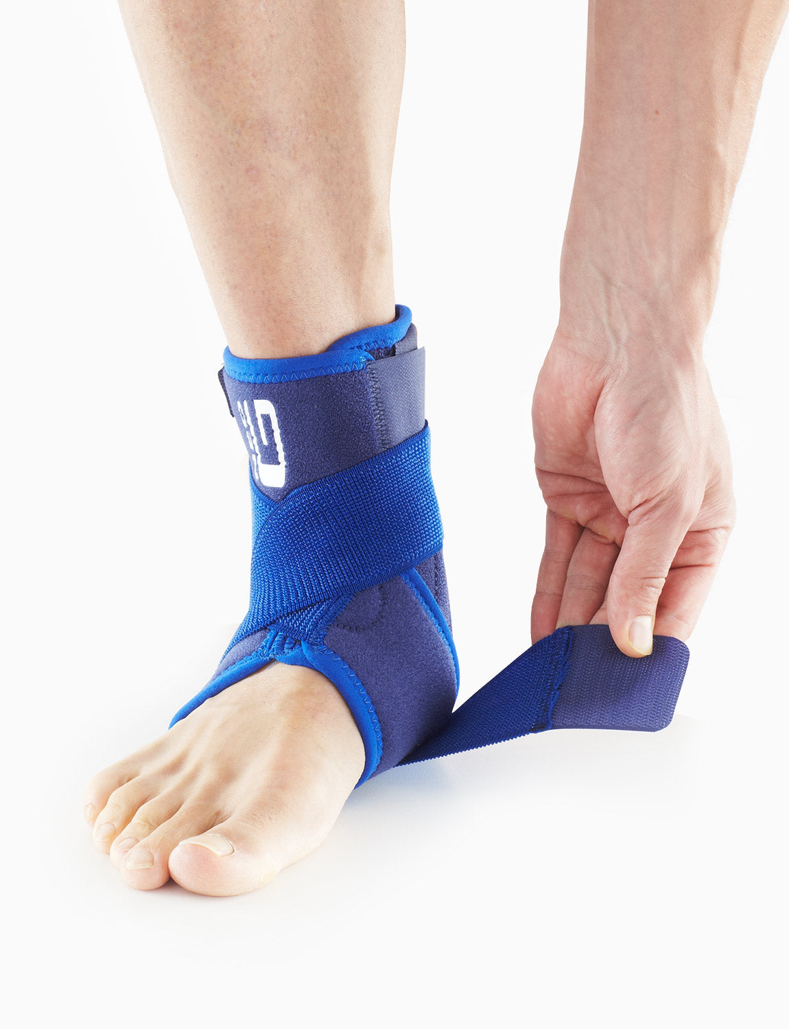 Stabilized Ankle Support with Figure of 8 Strap